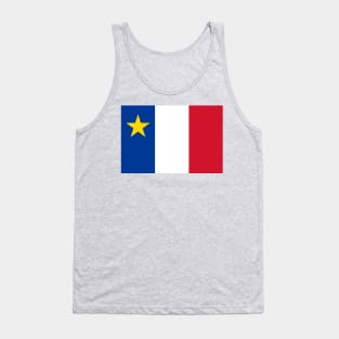 Flag of Acadia Tank Top